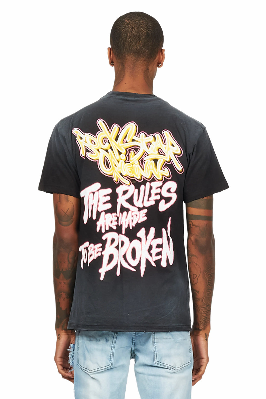 Rafe Black Graphic T-Shirt