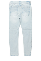 Girls Hadia Blue Ripped Skinny Jean