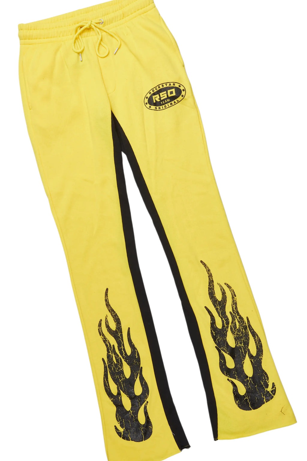 Amos Yellow Hoodie/Baggy Track Pant Set