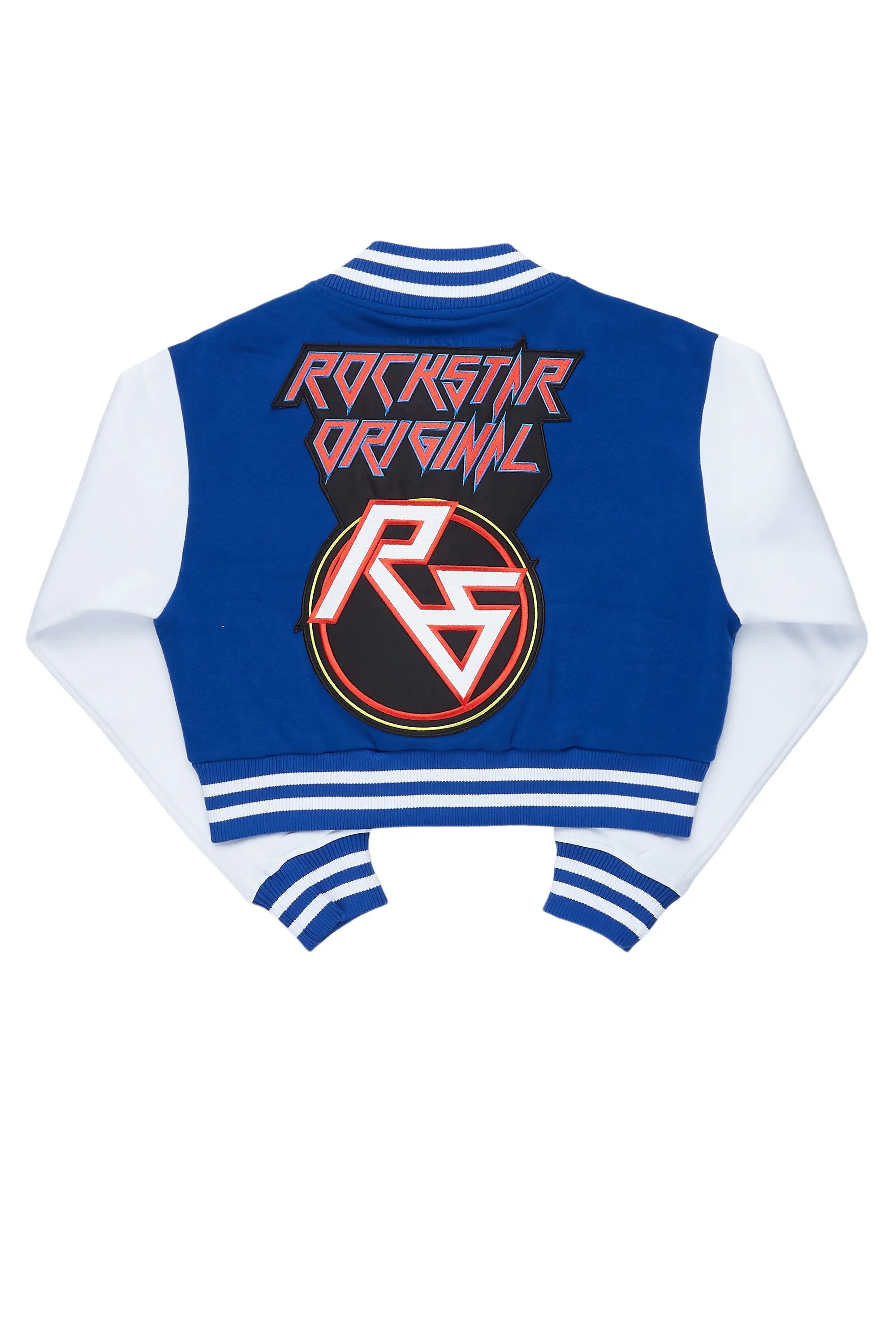 Dria Royal Blue Varsity Jacket
