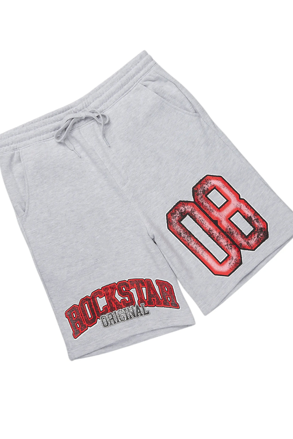 Fields White/Grey Long Sleeve T-Shirt Short Set