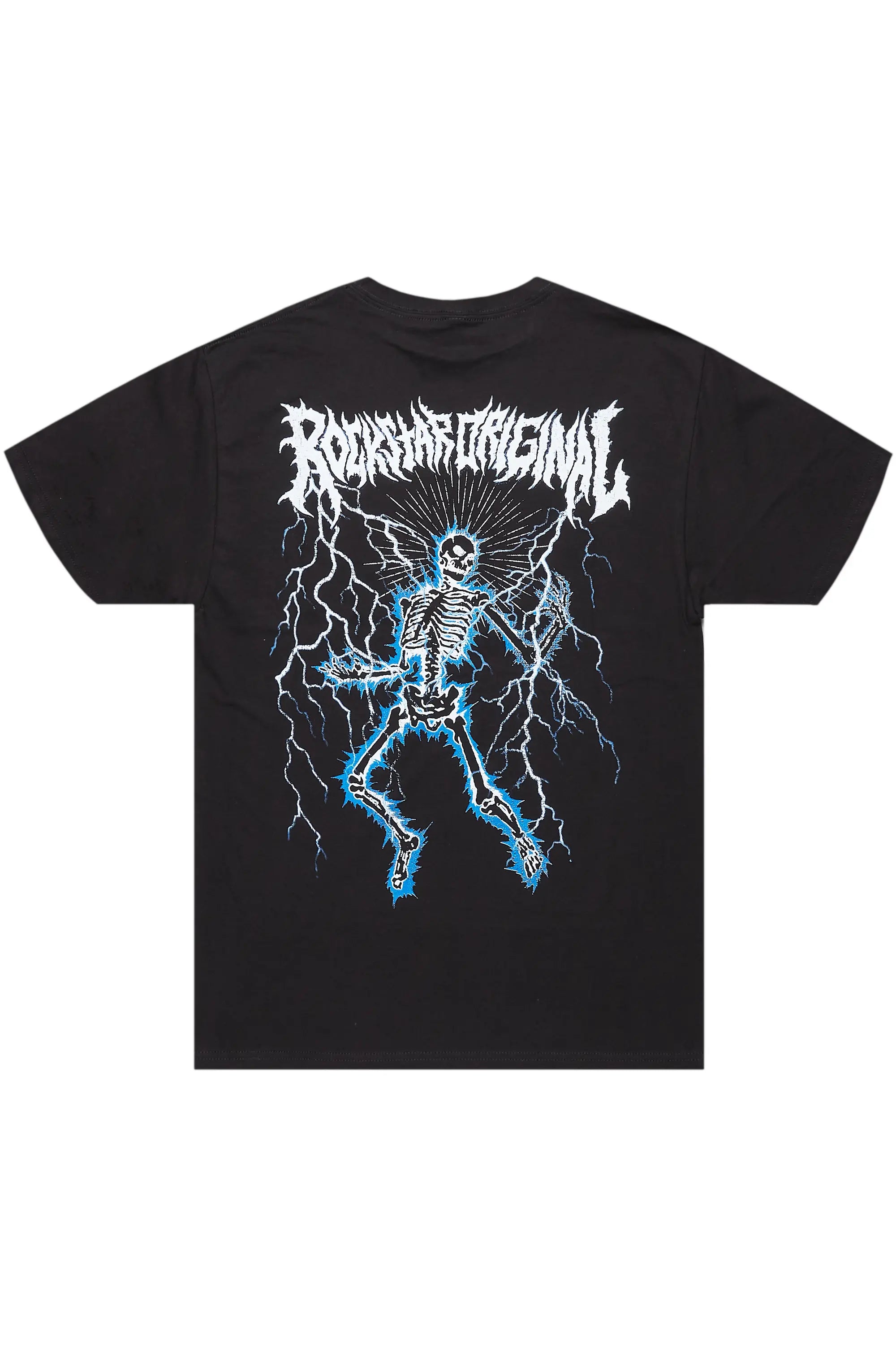 Deathrown Black Graphic T-Shirt