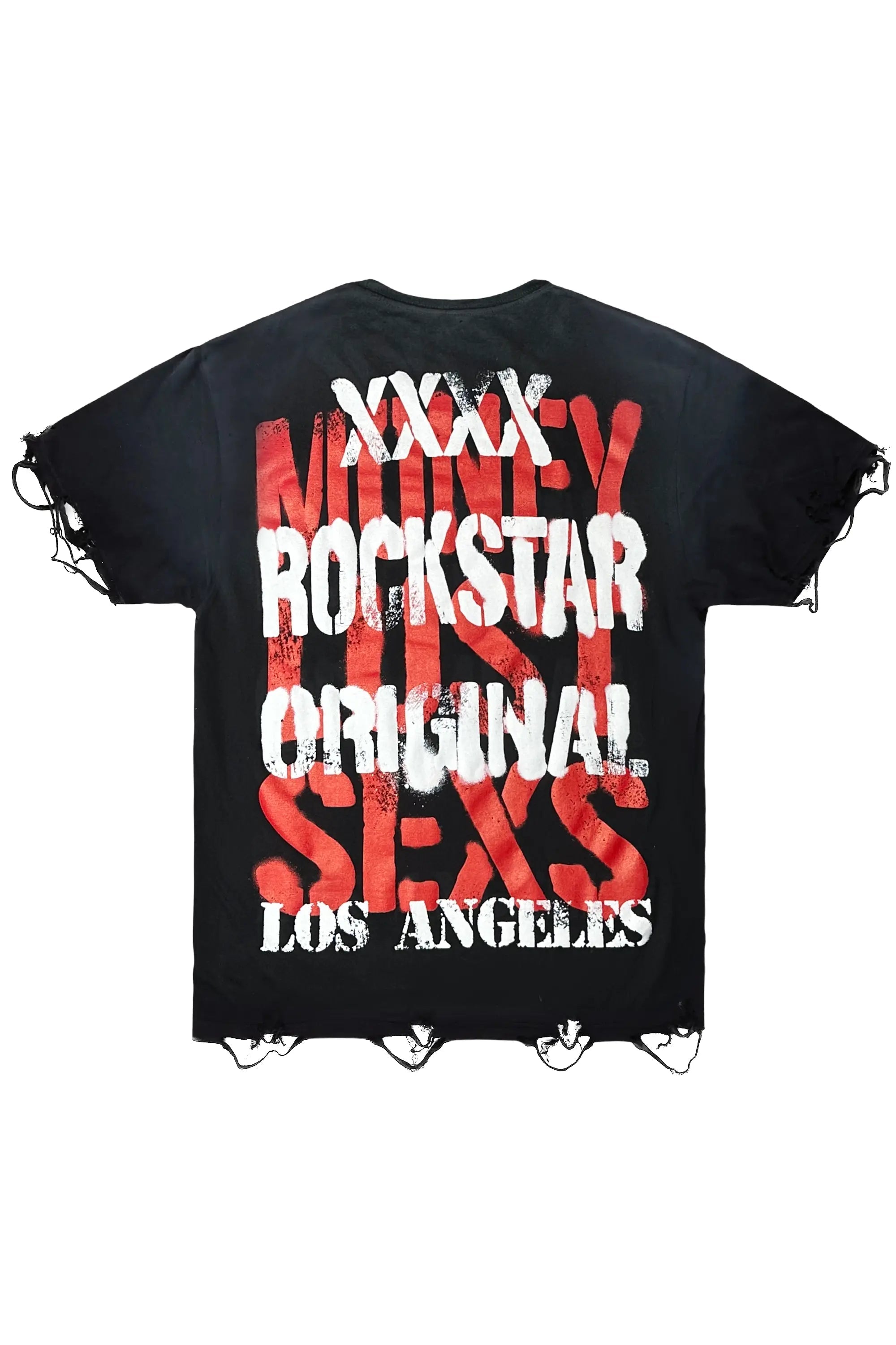 Kwency Black Oversized T-Shirt