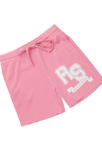Girls Tenita White/Pink Short Set