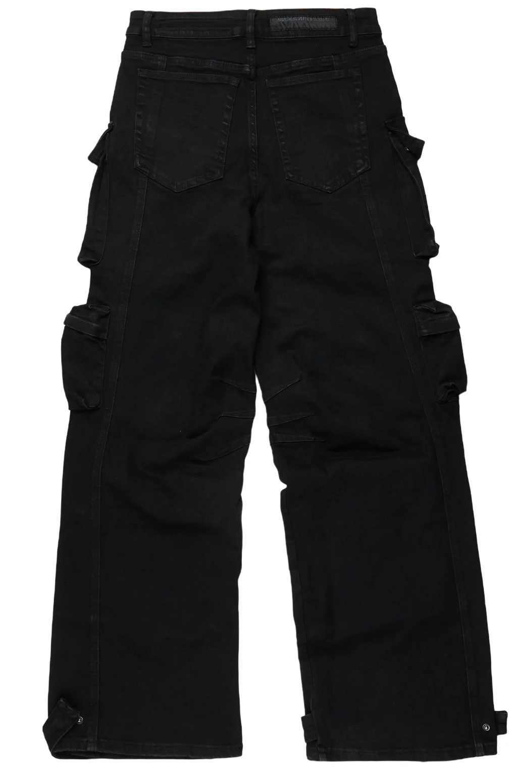 Mahesh Black Baggy Cargo Jean