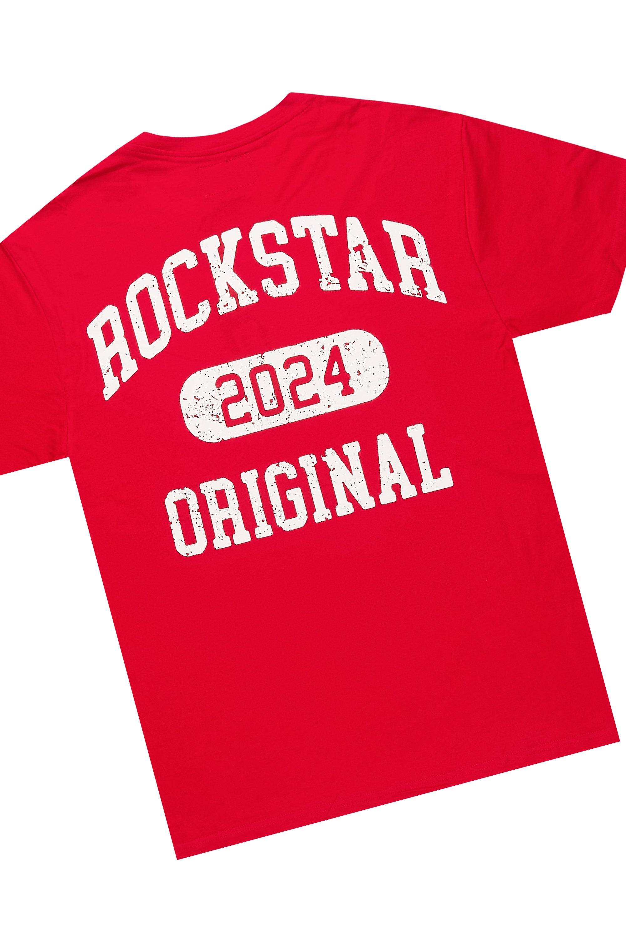 Lex Red T-Shirt/Short Set