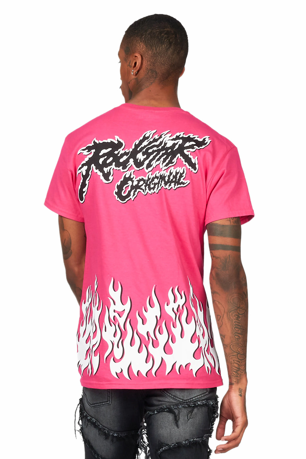 Steel Fuchsia Graphic T-Shirt