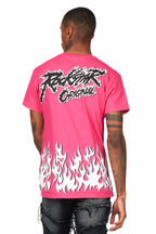 Steel Fuchsia Graphic T-Shirt