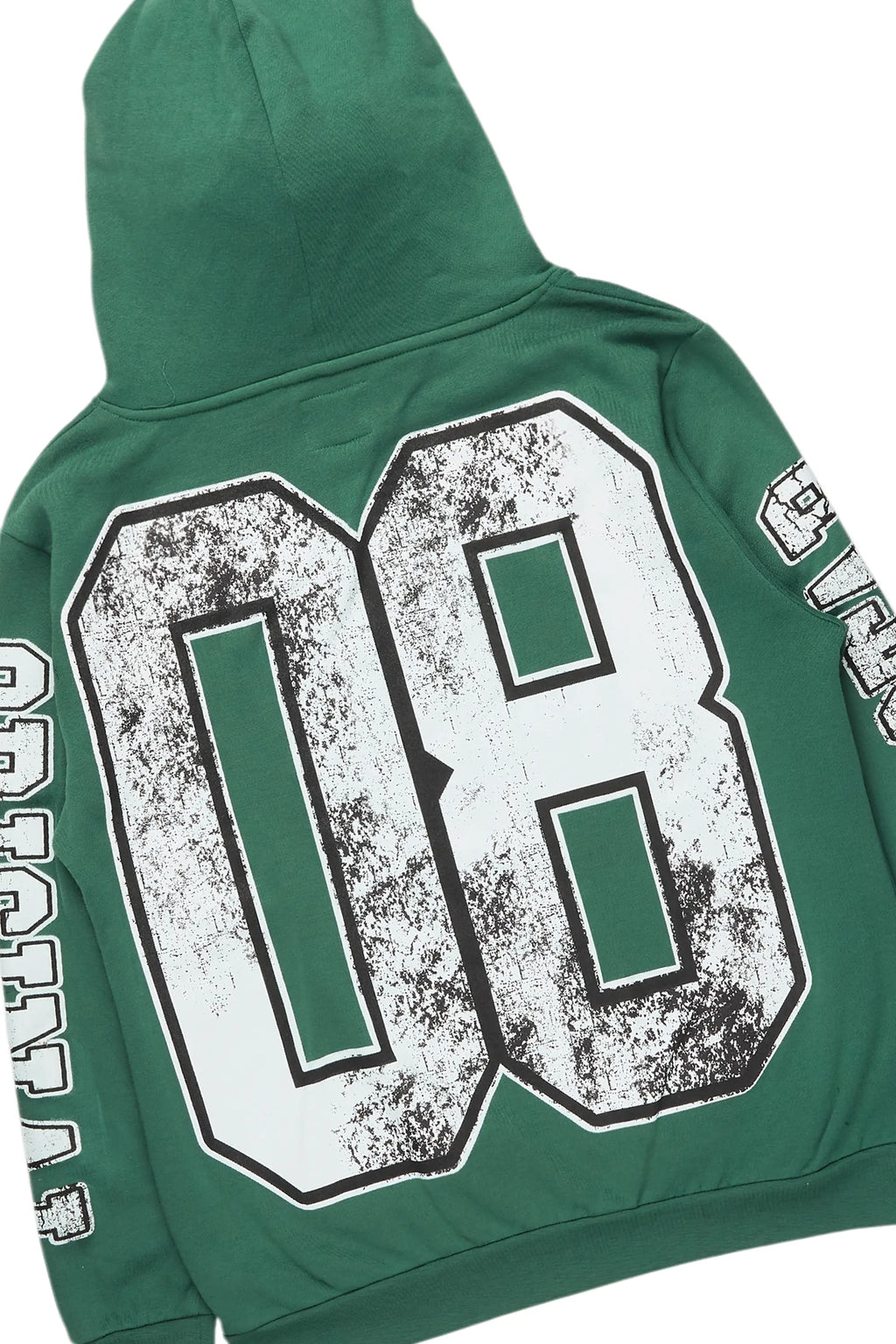 Fields Green/White Baggy Hoodie Track Set