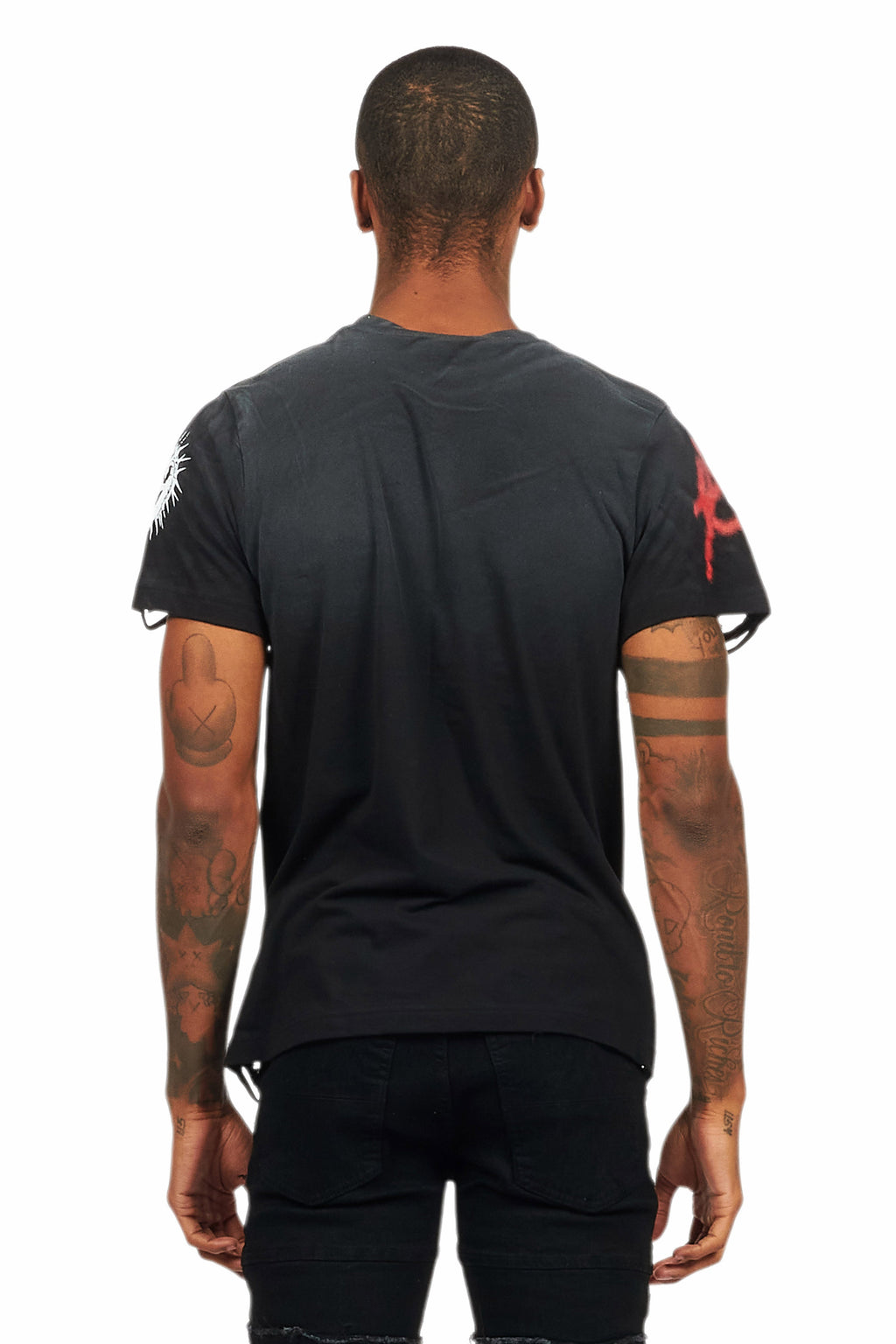 Amare Black Graphic T-Shirt