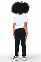 Girls Hadia Black Ripped Skinny Jean