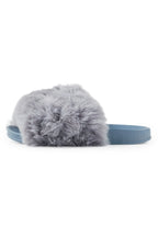 Tatyana Grey Fur Slides