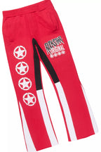 Boys Wizzurd Red/Black Stacked Track Set