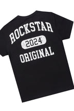 Boys Lex Black T-Shirt/Short Set