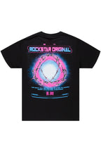 Digital Black Graphic T-Shirt