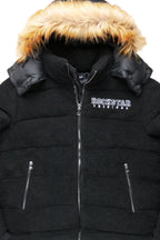 Sarvesh Black Puffer Jacket