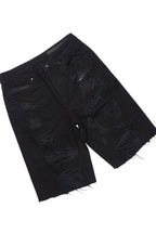 Kip Black T-Shirt/Denim Short Set