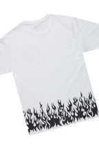 Bubble White/Black T-Shirt/Super Stacked Flare Jean Bundle