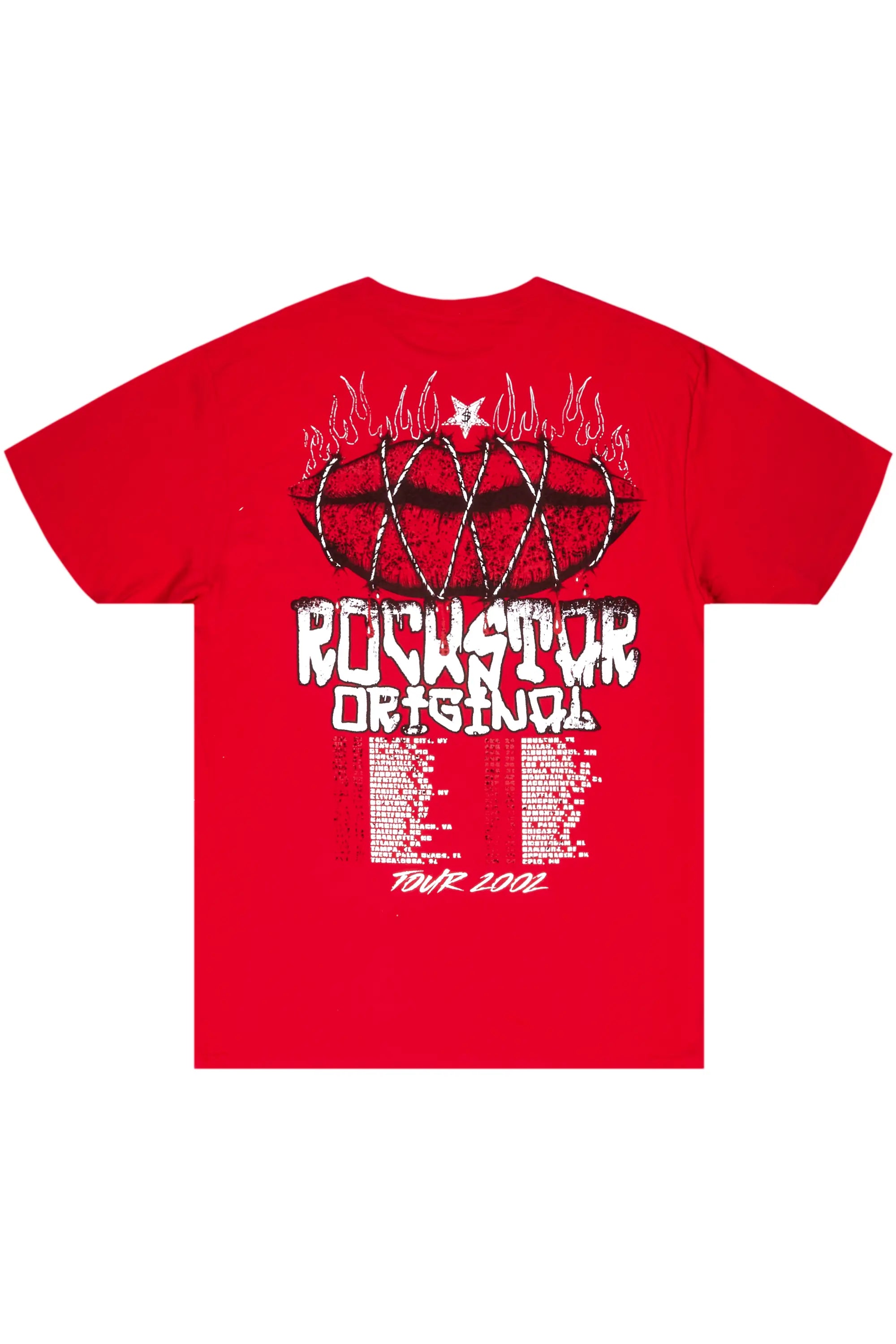 Kizzma Red Graphic T-Shirt