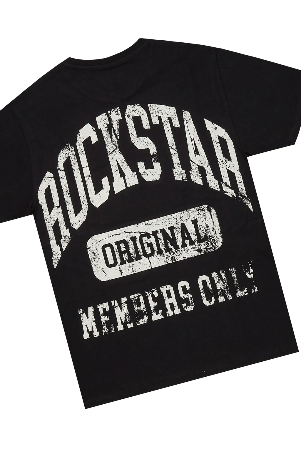 Members Black T-Shirt/Short Set