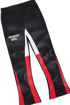 Girls Zenny Black/Red Stacked Pant Set