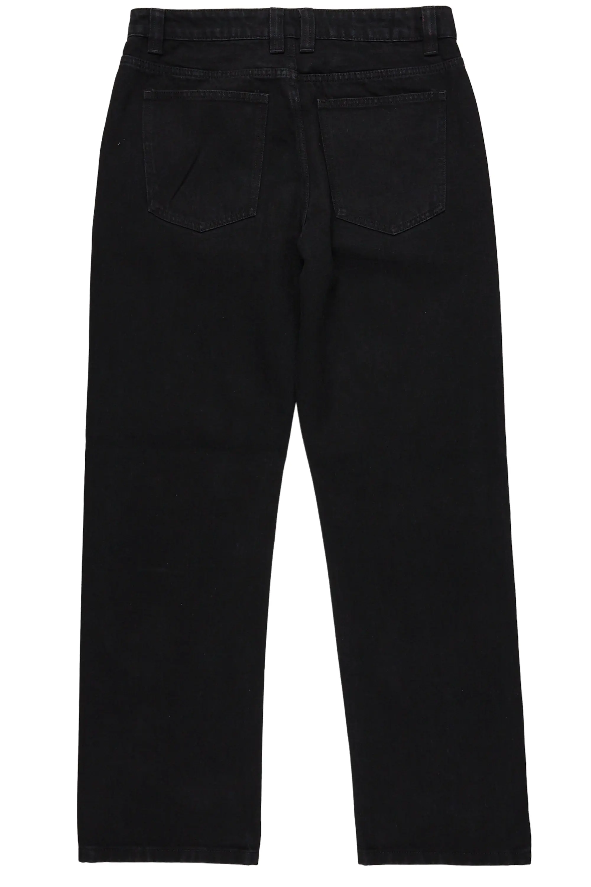Zasha Black Painter Baggy Jean