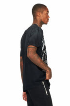 Danby Black/Red Graphic Oversized T-Shirt