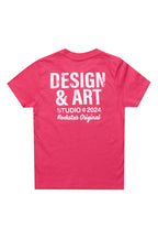 Girls Mancha Fuchsia Graphic T-Shirt