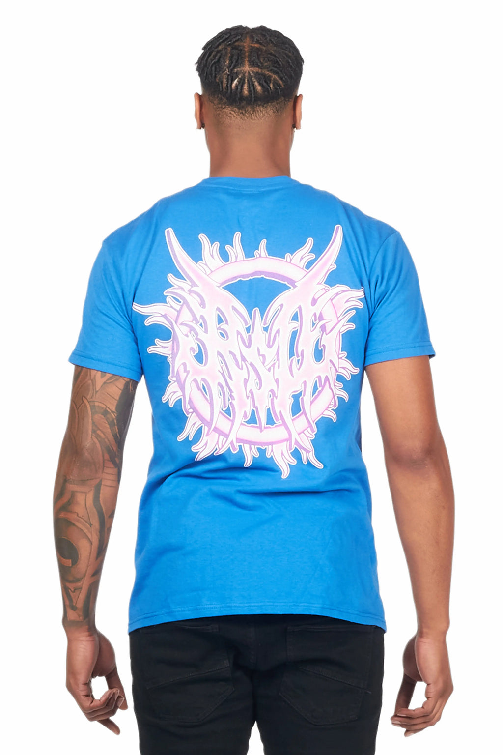 Yoga Royal Blue Graphic T-Shirt