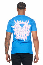 Yoga Royal Blue Graphic T-Shirt