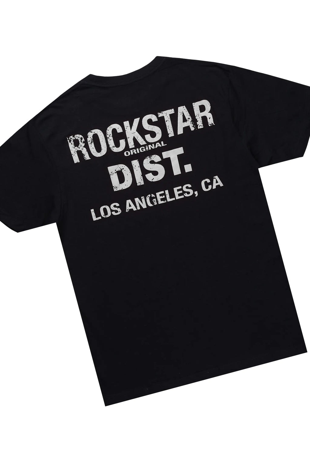 Carlin Black T-Shirt/Denim Short Set