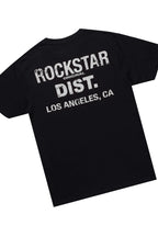 Carlin Black T-Shirt/Denim Short Set