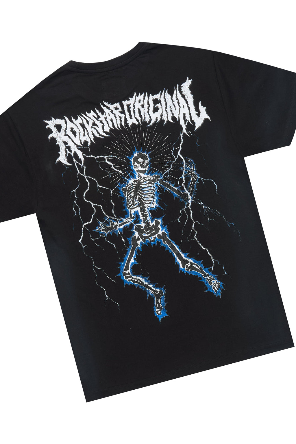 Deathrow Black T-Shirt/Stacked Flare Pant Set