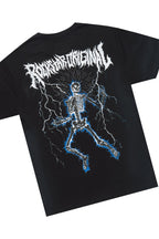 Deathrow Black T-Shirt/Stacked Flare Pant Set