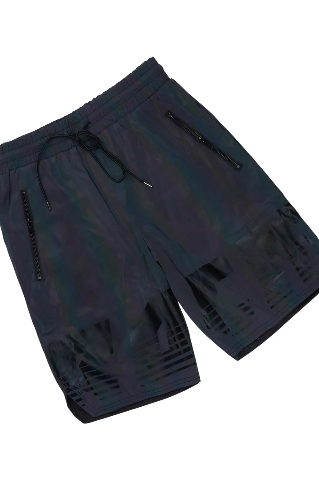 Xadrian Black T-Shirt/Short Set