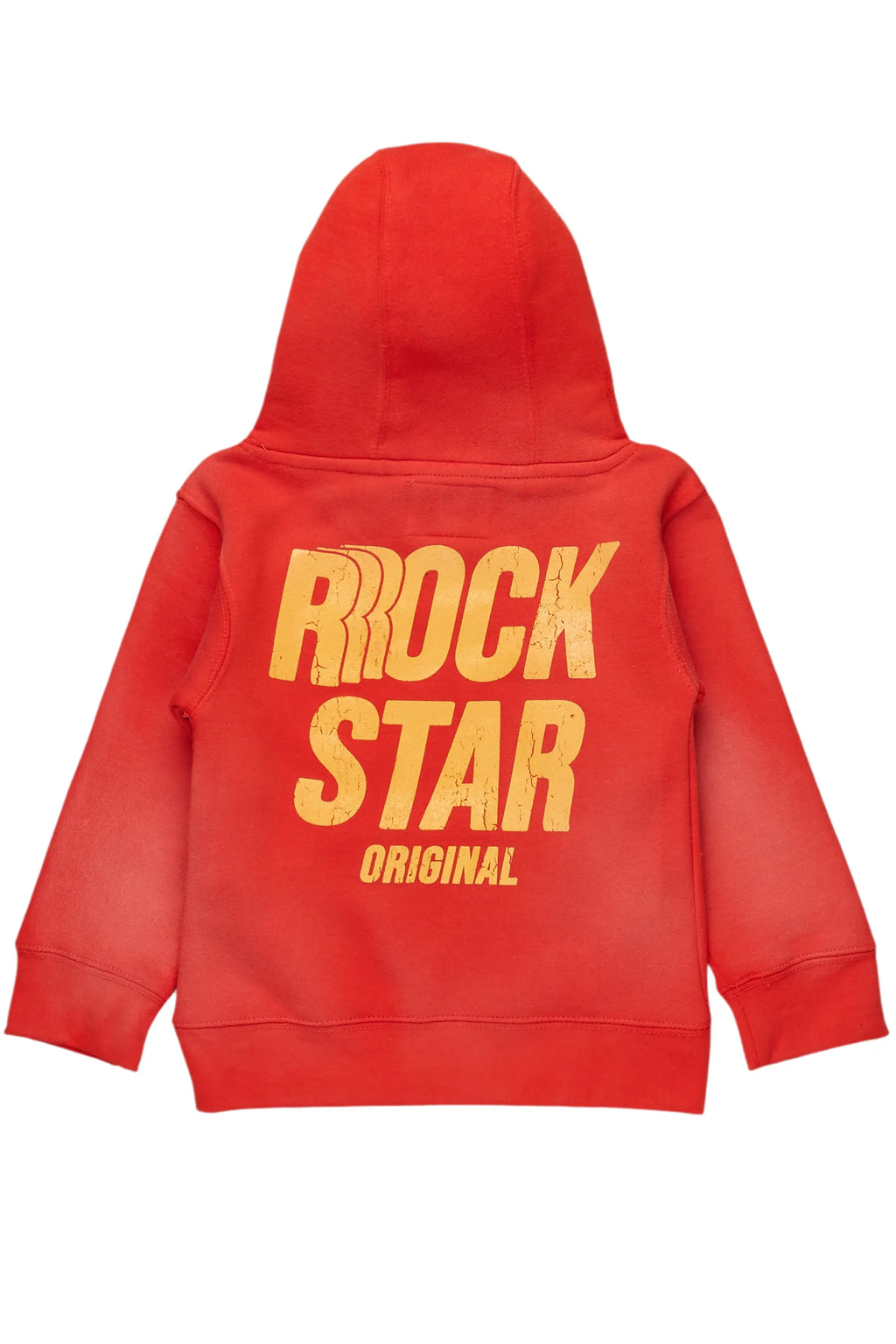 Boys Aiden Red Graphic Hoodie