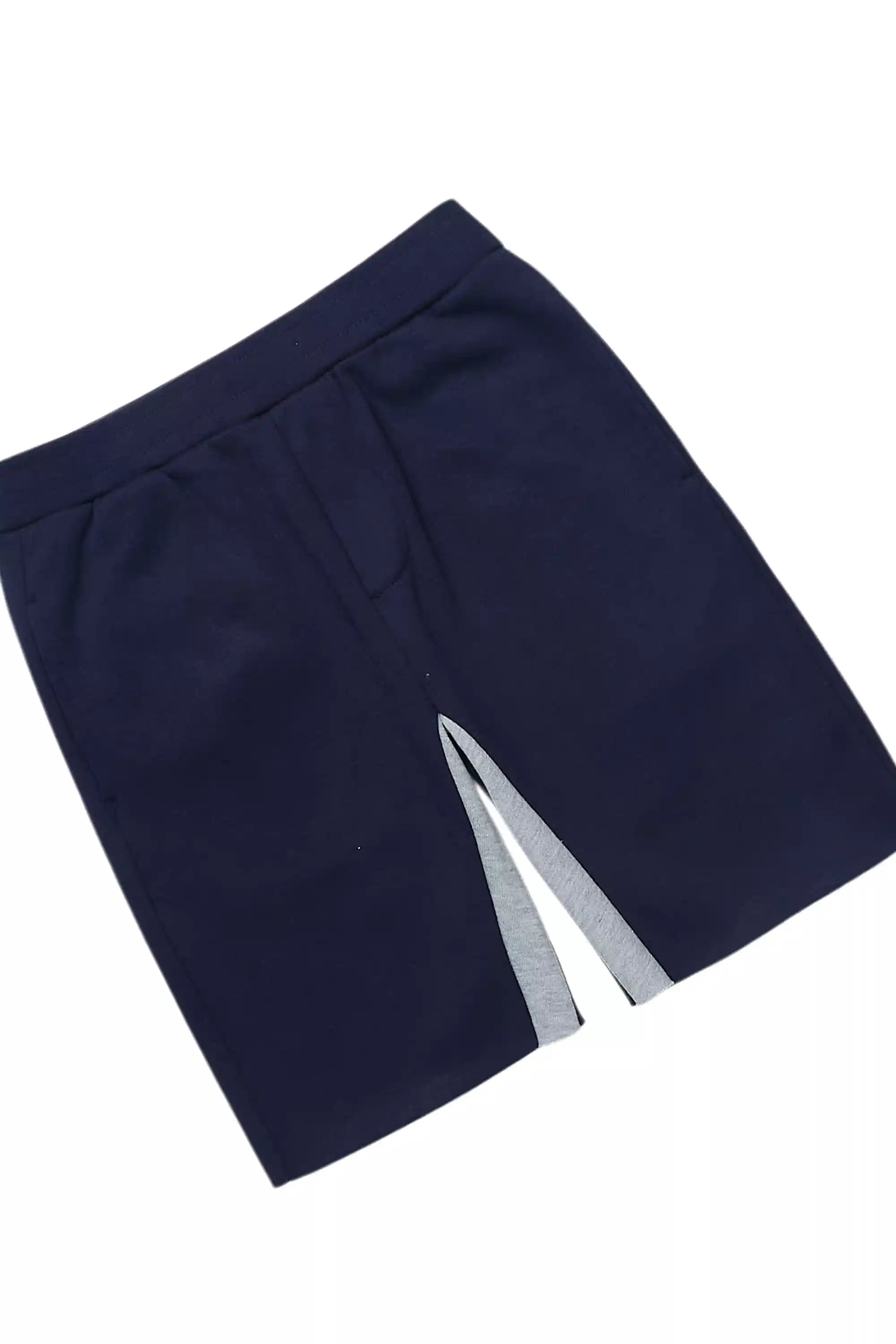 Boys All Seeing Eyes Navy Hoodie Short Set