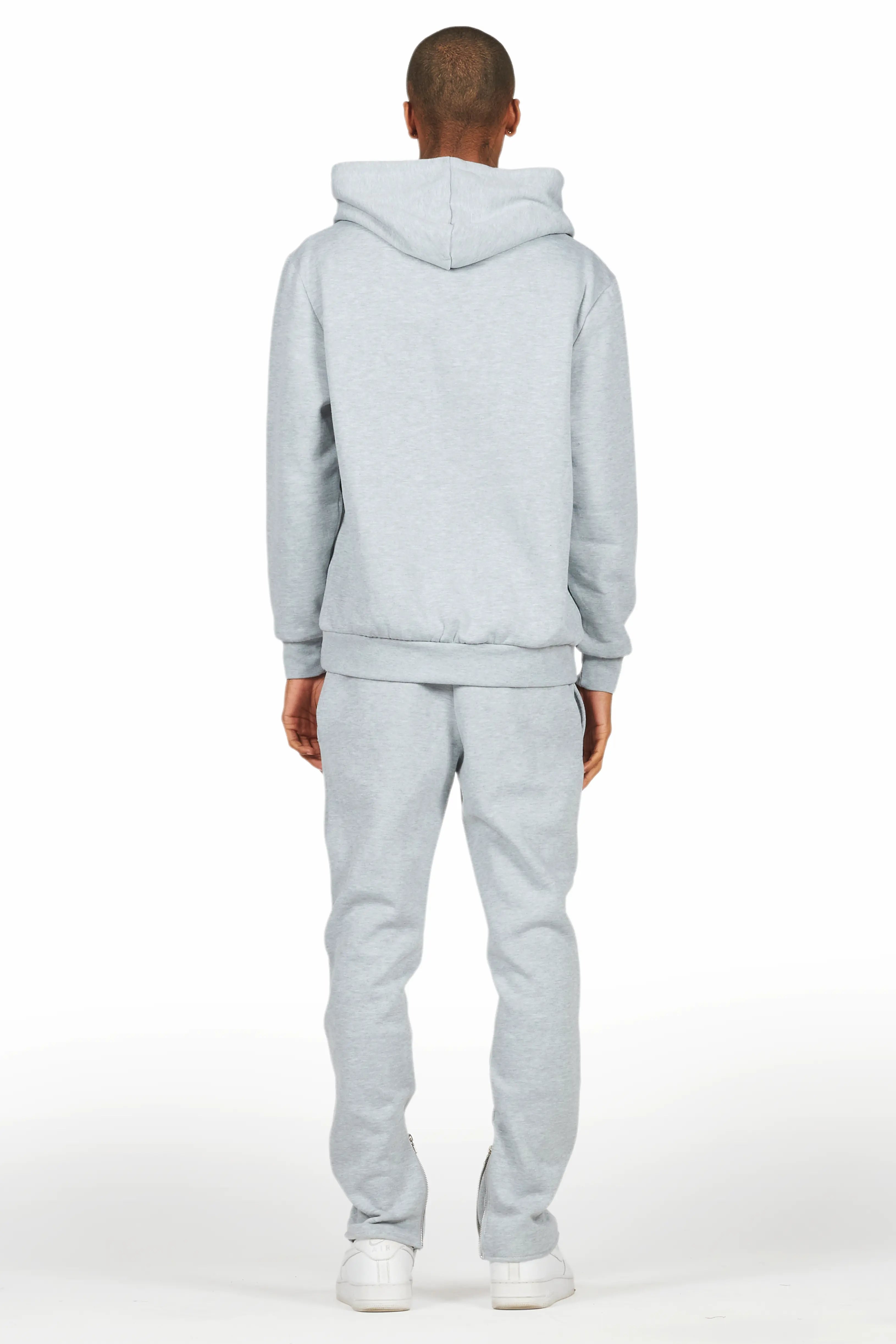Briggs Grey/Orange Hoodie/Slim Fit Track Set