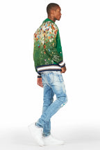 Dakari Light Blue Foil Slim Fit Jean