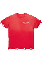 Drako Red Oversized Graphic T-Shirt