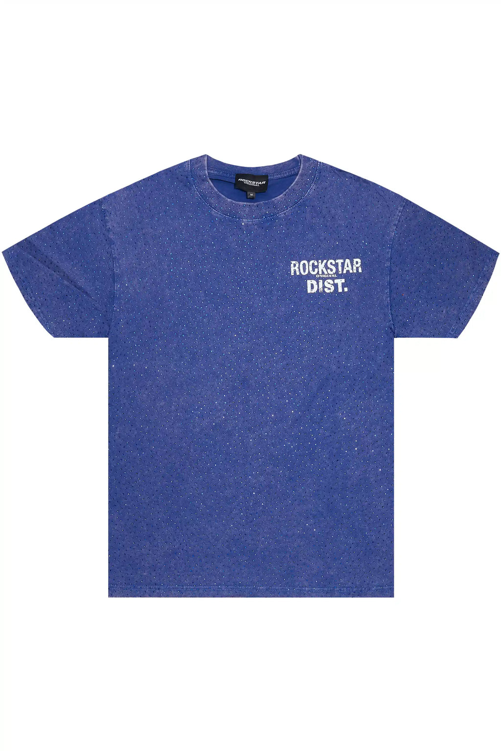 Dalasia Navy Rhinestone T-Shirt