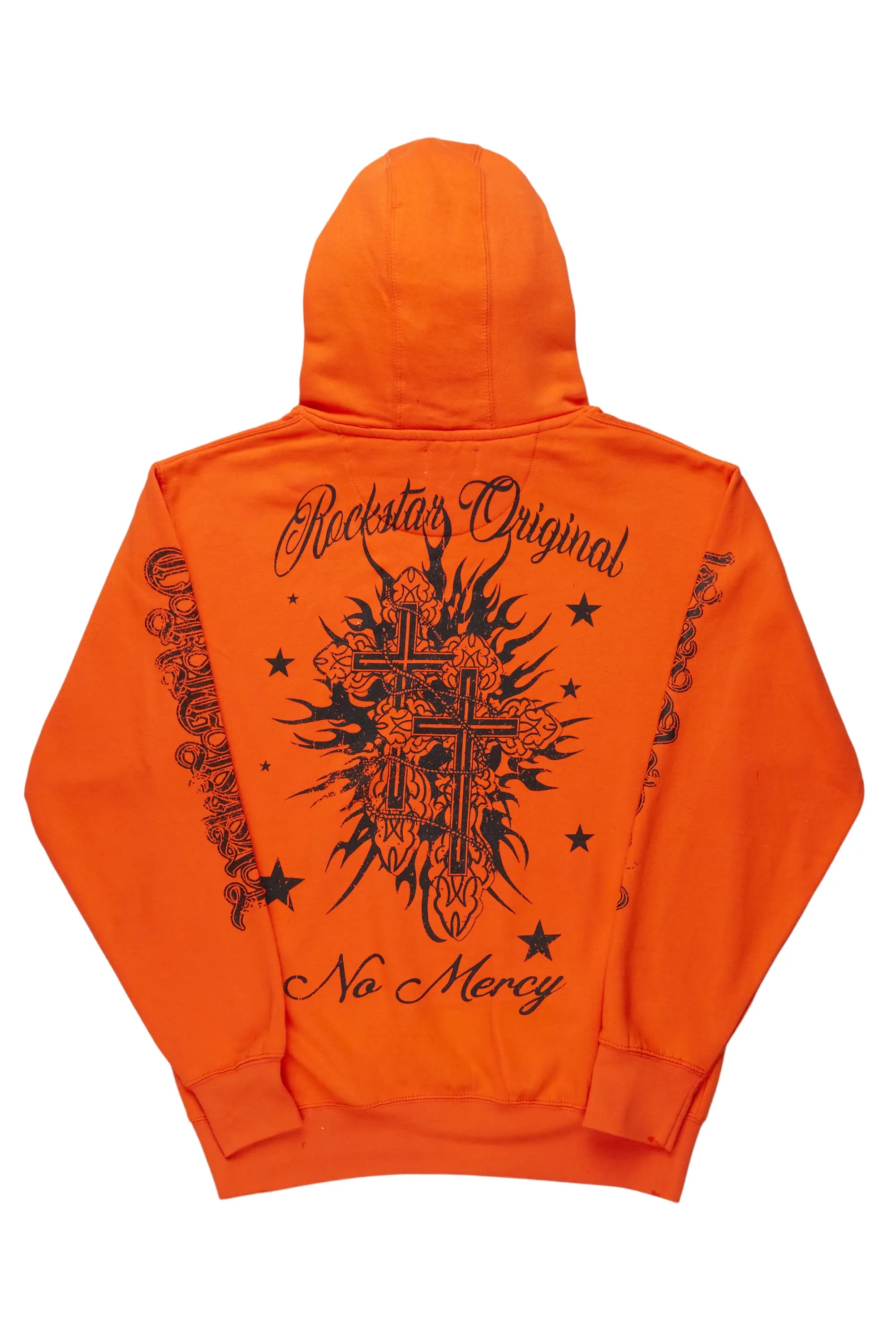 Mermaid Orange Graphic Hoodie