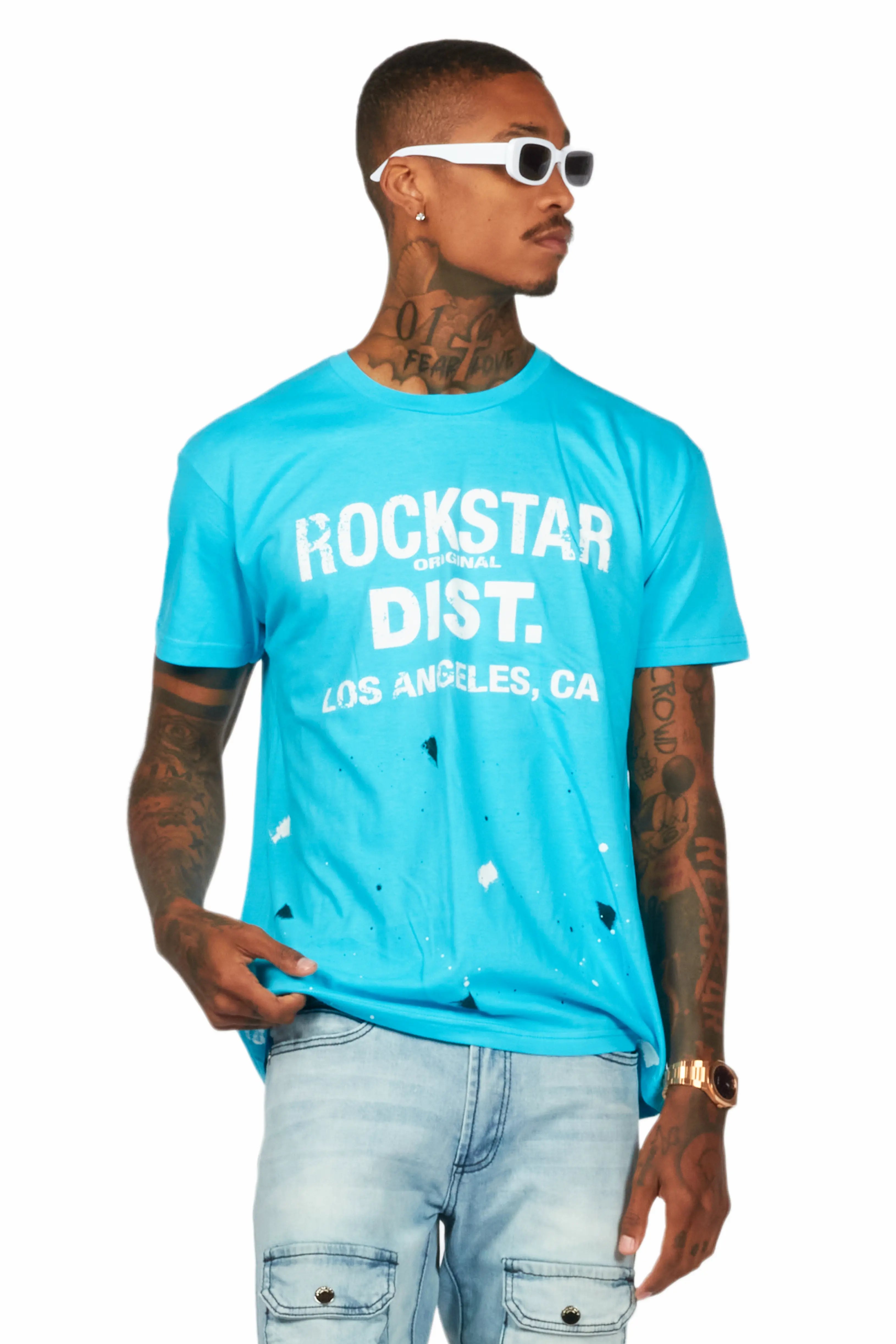 Scottie Blue Graphic T-Shirt