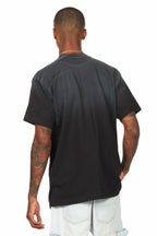 Ibbis Black Graphic Oversized T-Shirt