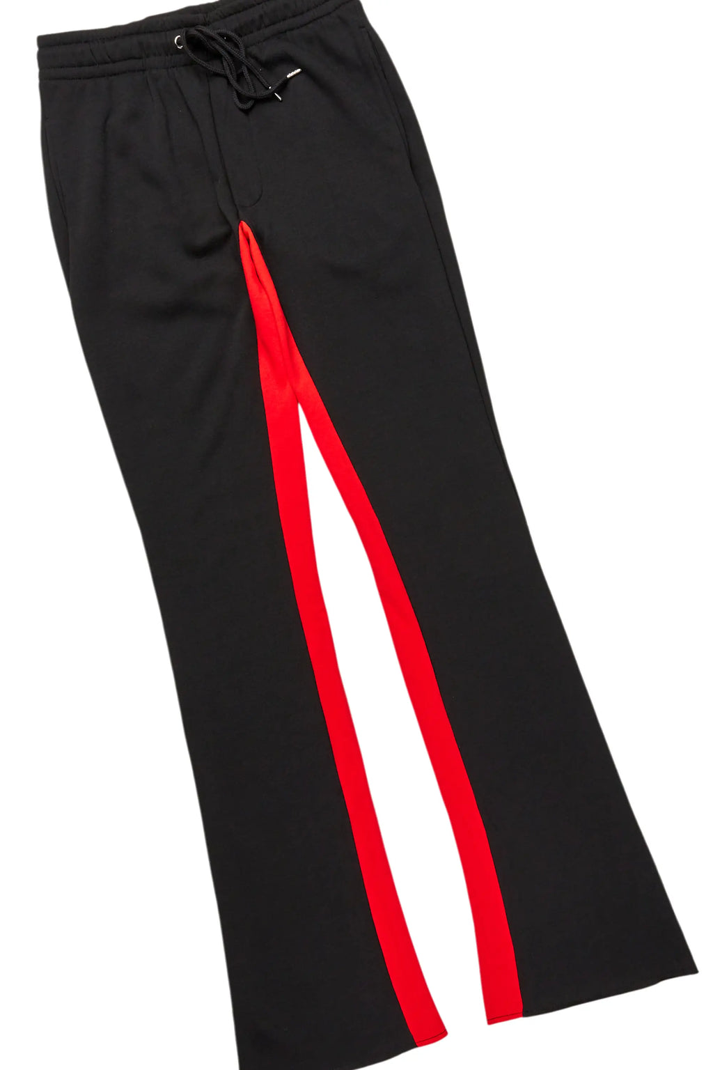 Basic Black/Red Hoodie/Baggy Track Pant Set