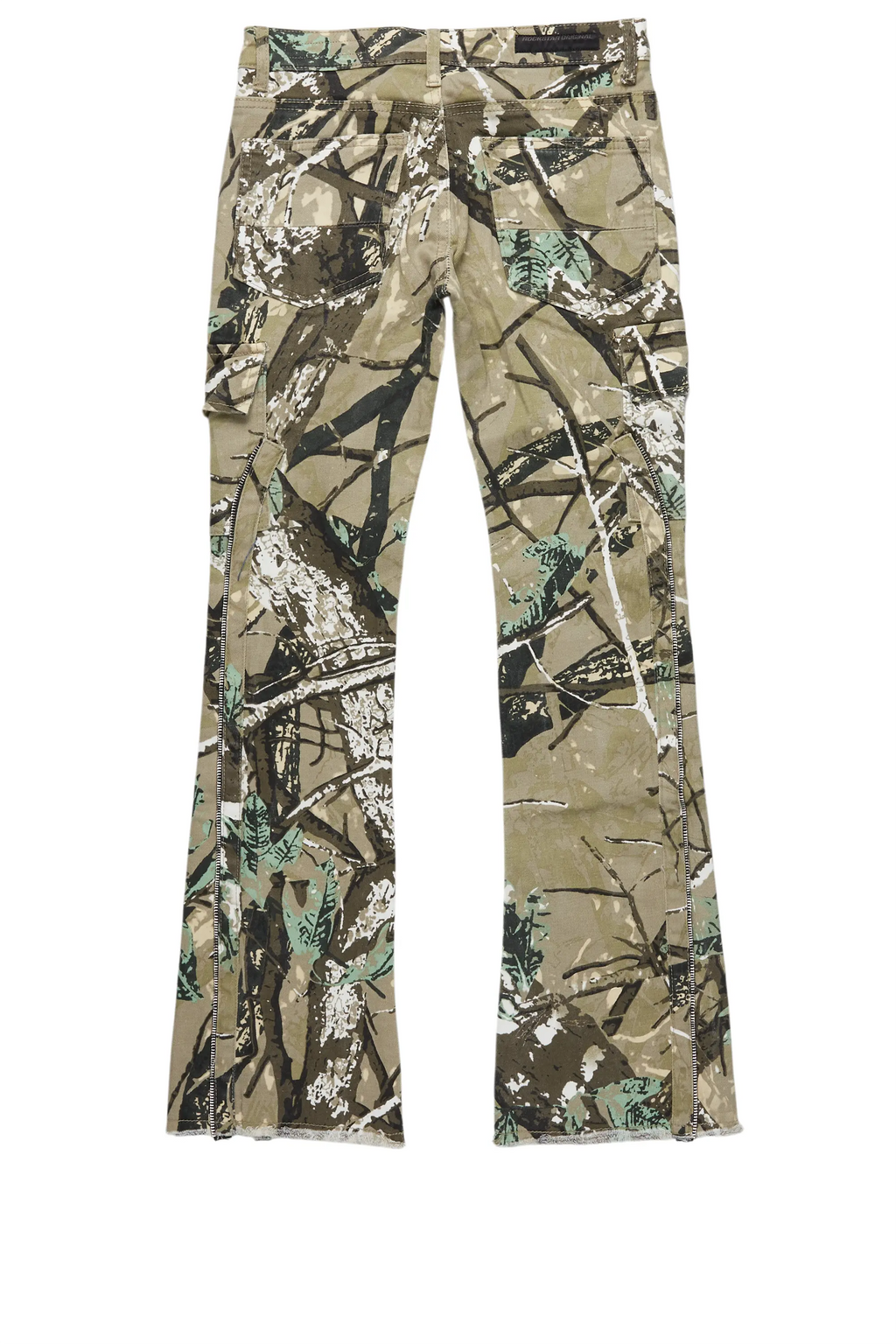 Boys Hutch Tree Camo Stacked Flare Jean