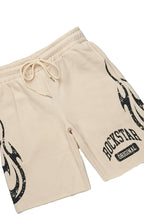 Members Beige T-Shirt/Short Set