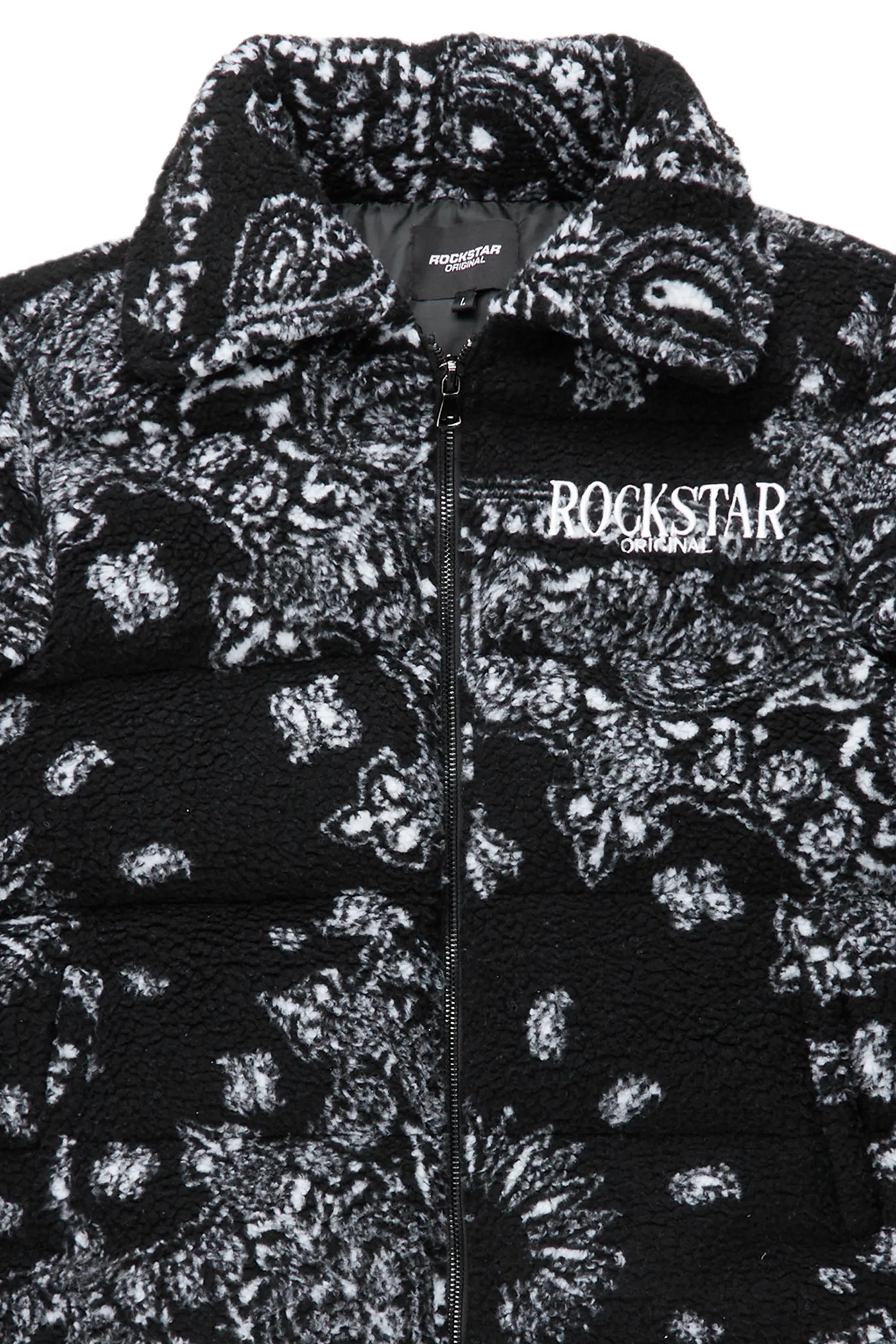 Wylie Black Puffer Jacket