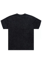 Amos 2.0 Black/Grey Graphic Rhinestone T-Shirt