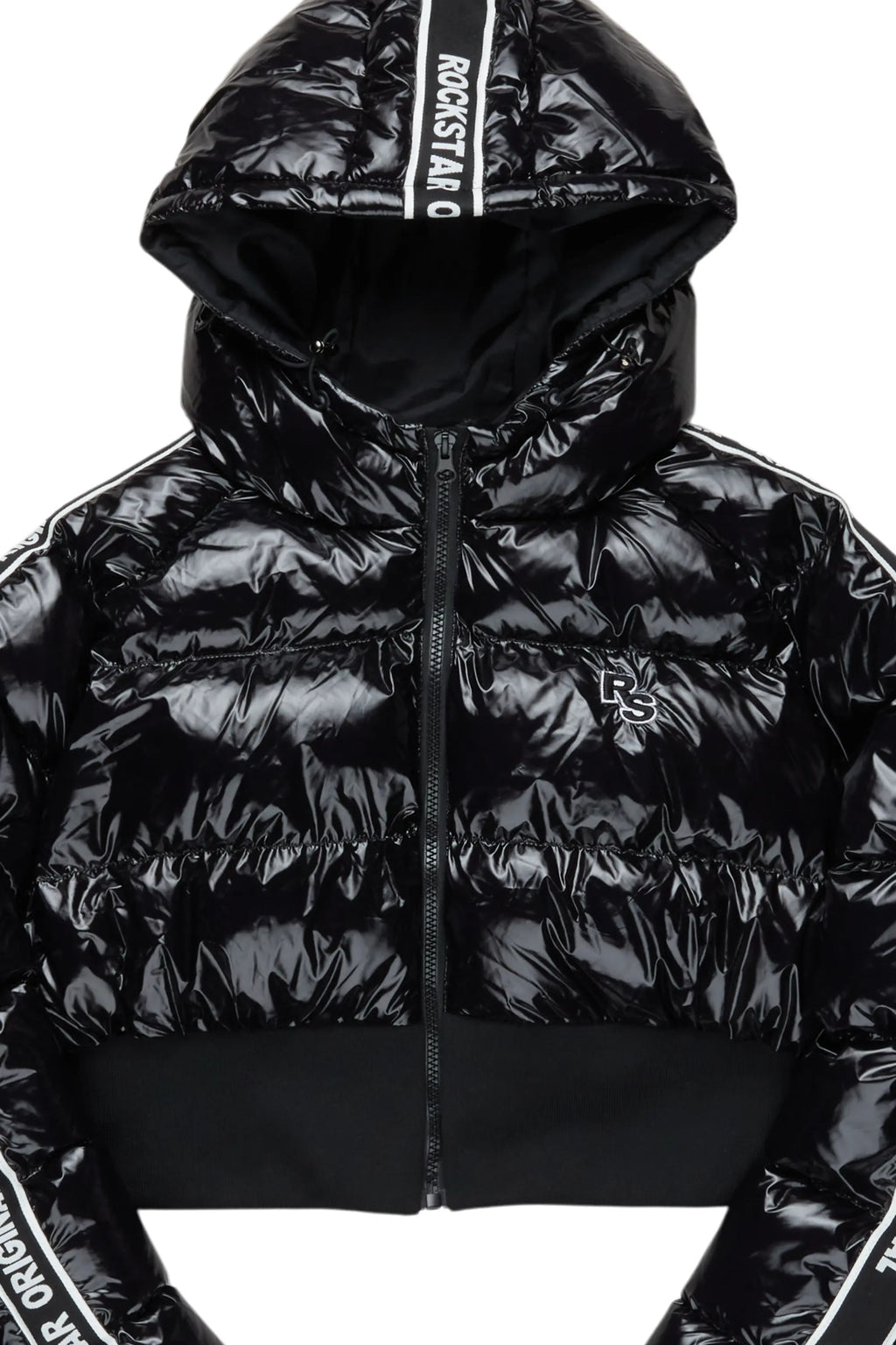 Jackey Black 2.0 Crop Puffer Jacket